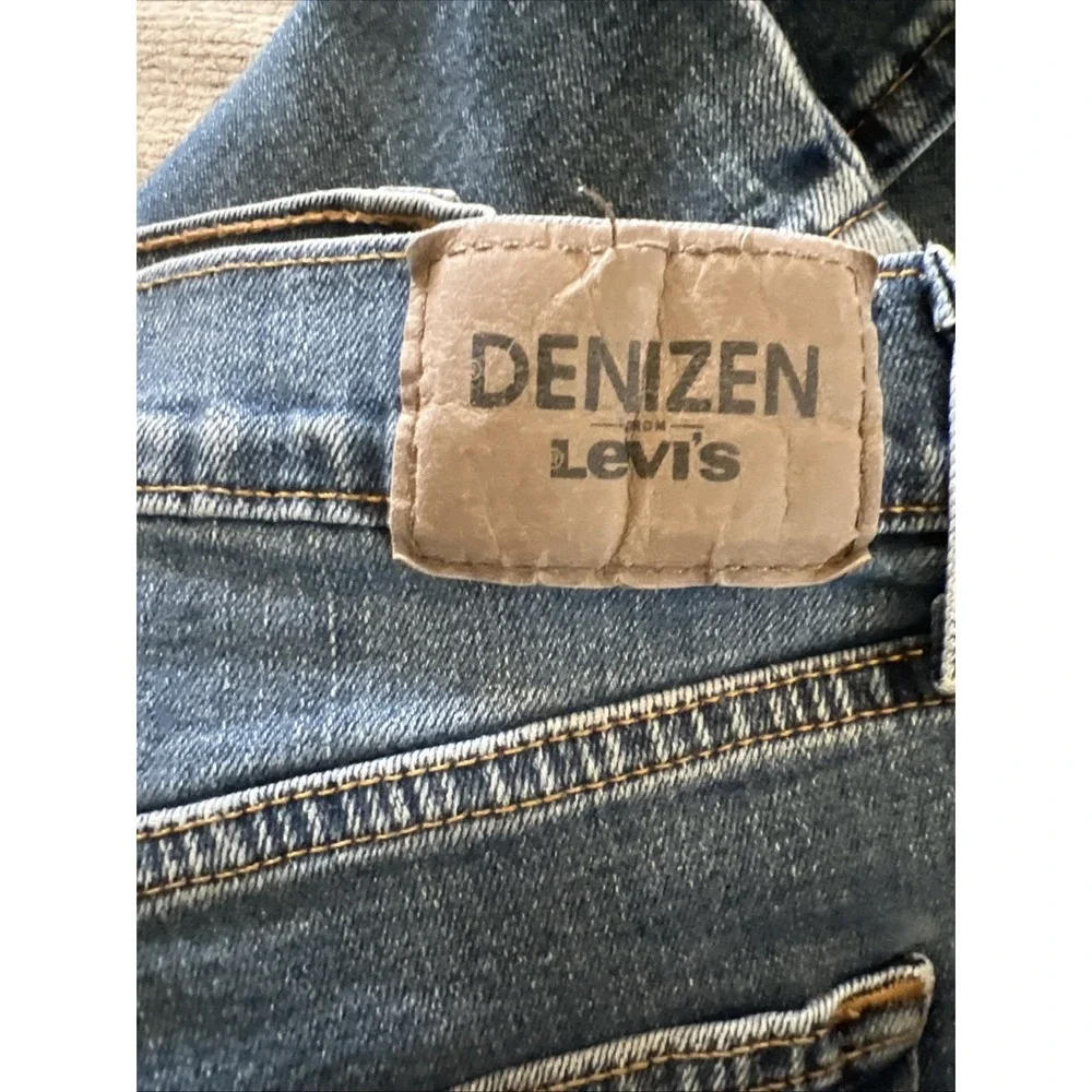Levi's 285 Denizen Men Blue Denim Relaxed Fit Medium Wash Jean Size 34x 30